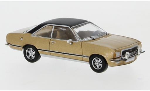Opel Commodore 1/87 PCX87 B Coupe metallico marroneee/matt-nero 1972 modellino in miniatura