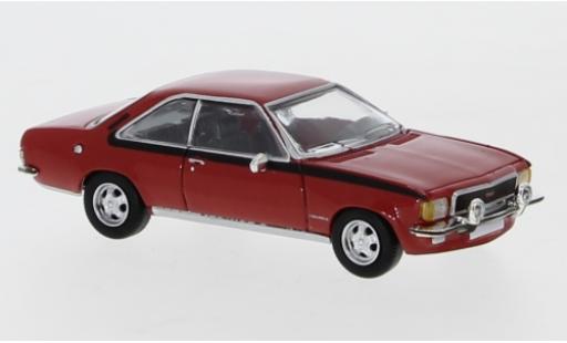 Opel Commodore 1/87 PCX87 B Coupe rosso 1972 modellino in miniatura