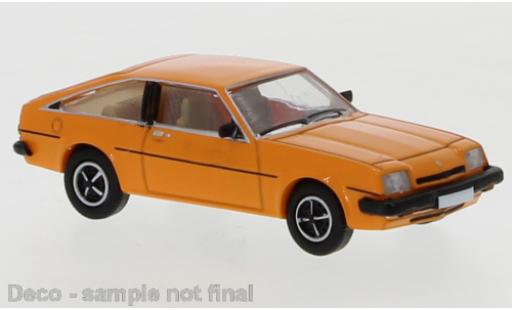 Opel Manta 1/87 PCX87 B CC orange 1980 exclusive avec Model Car World modellino in miniatura