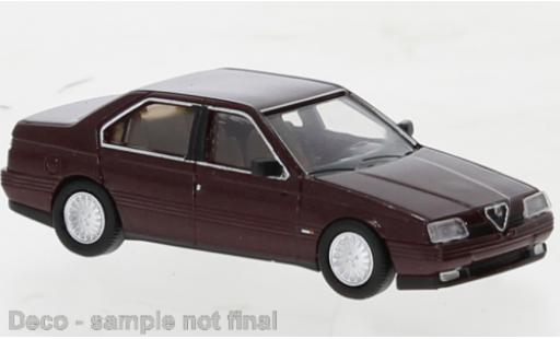 Alfa Romeo 164 1/87 PCX87 metallise rosso foncé 1987 modellino in miniatura