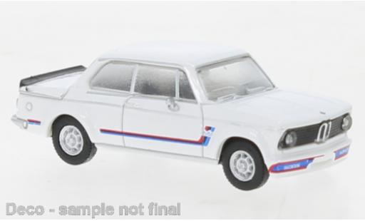 Bmw 2002 1/87 PCX87 turbo bianco/Décorer 1973 modellino in miniatura