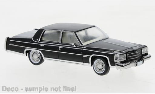 Cadillac Fleetwood 1/87 PCX87 Brougham nero 1982 modellino in miniatura