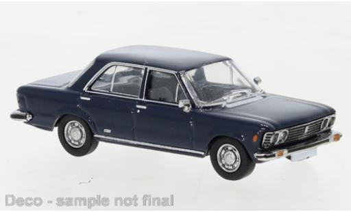 Fiat 130 1/87 PCX87 blu 1969 modellino in miniatura