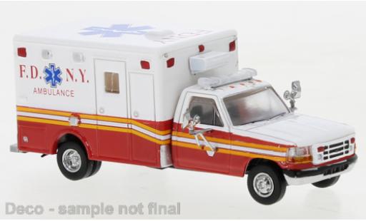 Ford F-350 1/87 PCX87 Horton Ambulance FDNY 1997 modellino in miniatura