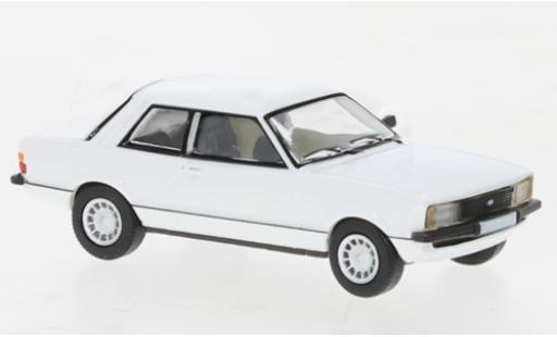 Ford Taunus 1/87 PCX87 TC2 bianco 1976 modellino in miniatura