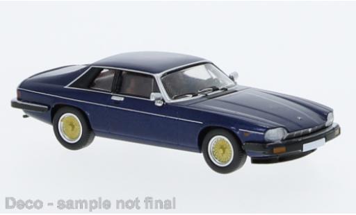 Jaguar XJ 1/87 PCX87 -S metallise blu foncé 1981 modellino in miniatura