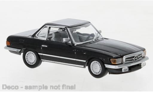 Mercedes Classe SL 1/87 PCX87 SL (R107) metallise nero 1985 modellino in miniatura