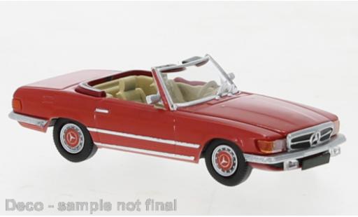 Mercedes Classe SL 1/87 PCX87 SL (R107) rosso 1971 modellino in miniatura