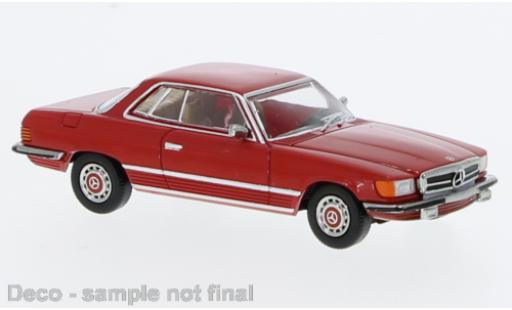 Mercedes Classe SL 1/87 PCX87 SLC (C107) rosso 1971 modellino in miniatura