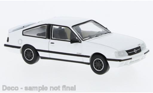 Opel Monza 1/87 PCX87 A2 GSE bianco 1983 modellino in miniatura