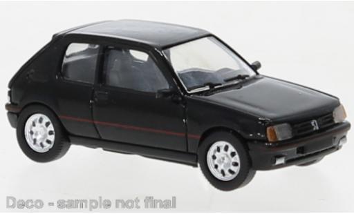 Peugeot 205 1/87 PCX87 GTI nero 1984 modellino in miniatura