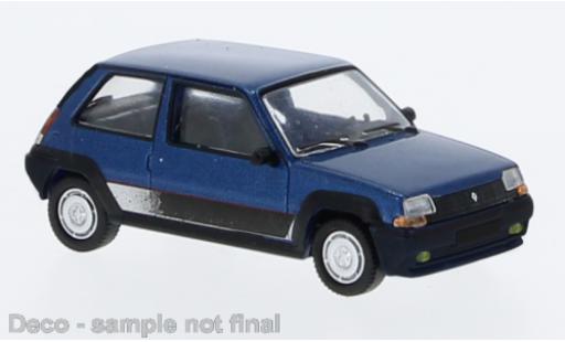 Renault 5 1/87 PCX87 GT Turbo metallise blu 198 modellino in miniatura