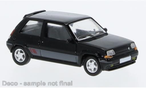 Renault 5 1/87 PCX87 GT Turbo nero 1987 modellino in miniatura