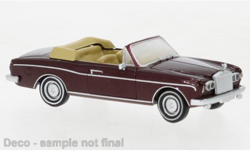 Rolls Royce Corniche 1/87 PCX87 metallise rosso foncé 1971 modellino in miniatura