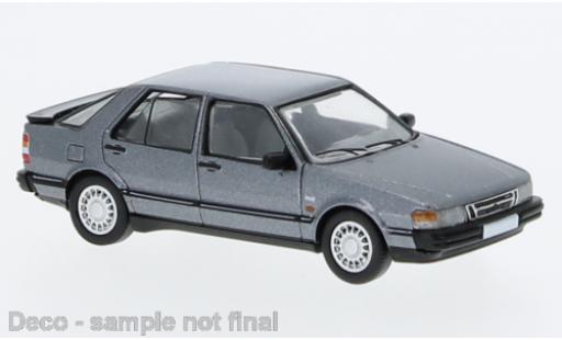 Saab 9000 1/87 PCX87 CC metallise grau 1985 modellino in miniatura