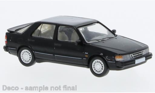 Saab 9000 1/87 PCX87 CC nero 1985 modellino in miniatura