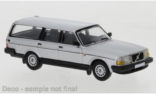 Volvo 240 1/87 PCX87 GL Kombi grigio 1989 modellino in miniatura