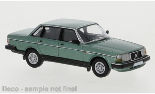 Volvo 240 1/87 PCX87 metallise verde 1989 modellino in miniatura