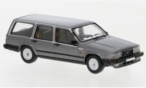Volvo 740 1/87 PCX87 camionnette metallise grigio 1985 modellino in miniatura