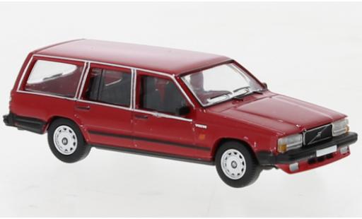 Volvo 740 1/87 PCX87 camionnette rosso 1985 modellino in miniatura