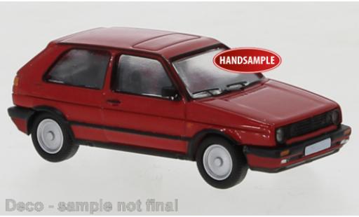 Volkswagen Golf 1/87 PCX87 II GTI rosso 1990 modellino in miniatura