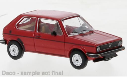 Volkswagen Golf 1/87 PCX87 I rosso 1980 modellino in miniatura