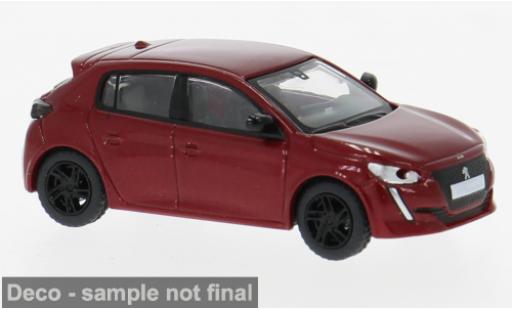 Peugeot 208 1/87 PCX87 II rot 2019 1:87 modellino in miniatura