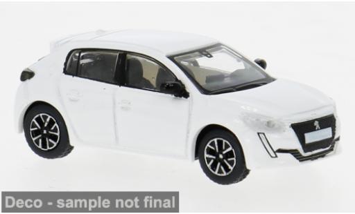 Peugeot 208 1/87 PCX87 II weiss 2019 1:87 modellino in miniatura