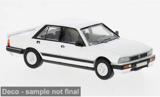 Peugeot 505 1/87 PCX87 weiss 1985 1:87 modellino in miniatura