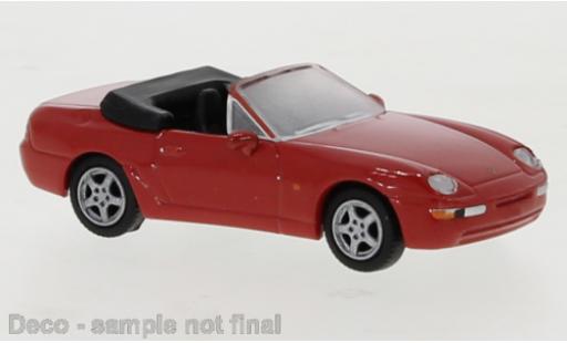 Porsche 968 1/87 PCX87 Cabriolet rosso 1991 modellino in miniatura
