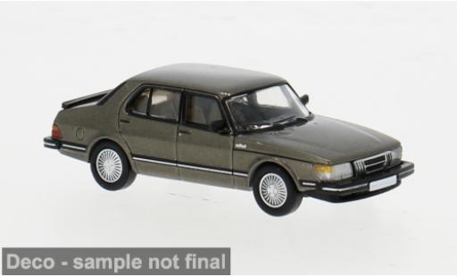 Saab 900 1/87 PCX87 Limousine metallise braun 1981 1:87 modellino in miniatura