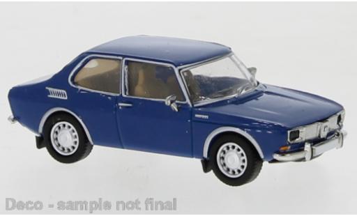 Saab 99 1/87 PCX87 blu 1970 modellino in miniatura