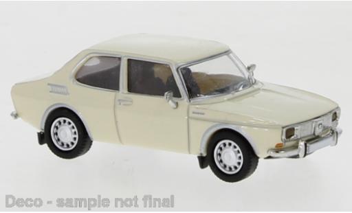 Saab 99 1/87 PCX87 beige 1970 modellino in miniatura