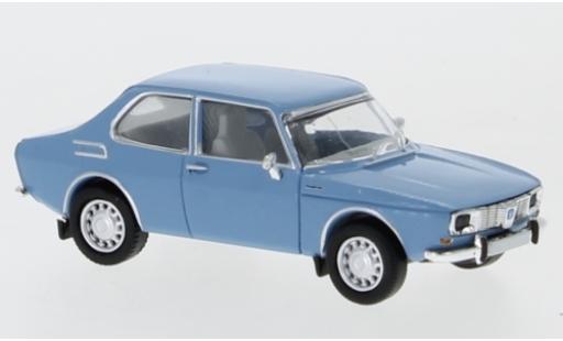 Saab 99 1/87 PCX87 blu 1970 modellino in miniatura