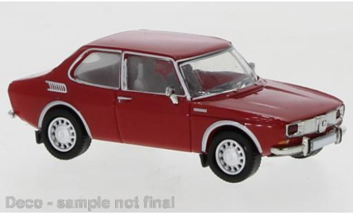 Saab 99 1/87 PCX87 rosso 1970 modellino in miniatura