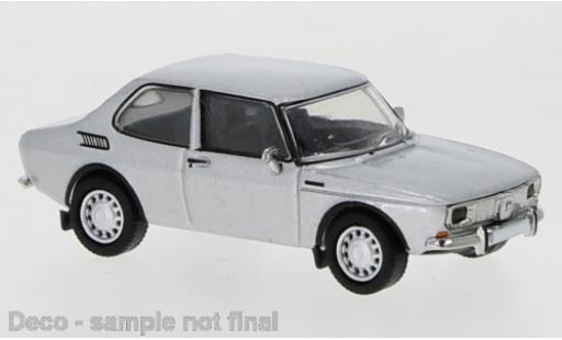 Saab 99 1/87 PCX87 grigio 1970 modellino in miniatura
