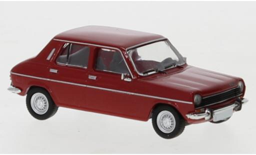 Simca 1100 1/87 PCX87 rosso 1975 modellino in miniatura