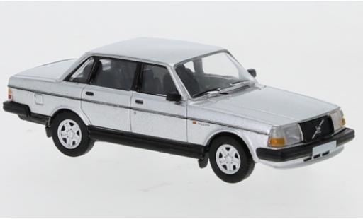 Volvo 240 1/87 PCX87 grigio 1989 modellino in miniatura