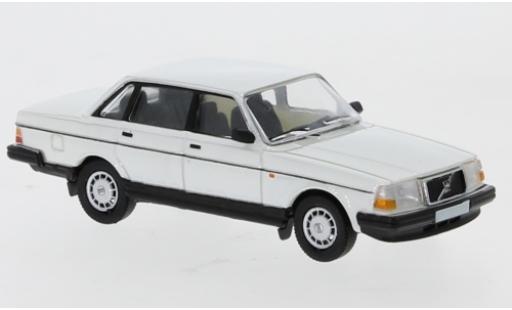 Volvo 240 1/87 PCX87 bianco 1989 modellino in miniatura