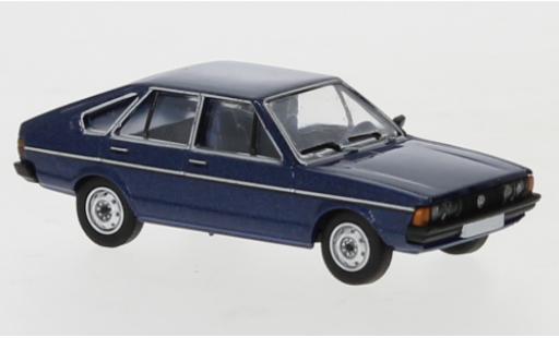 Volkswagen Passat 1/87 PCX87 B1 metallico blu 1977 modellino in miniatura