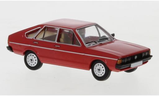 Volkswagen Passat 1/87 PCX87 B1 rosso 1977 modellino in miniatura
