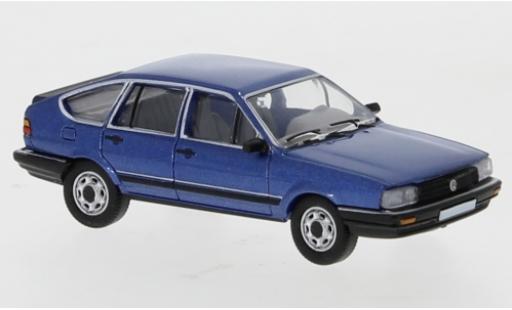 Volkswagen Passat 1/87 PCX87 B2 metallico blu 1985 modellino in miniatura