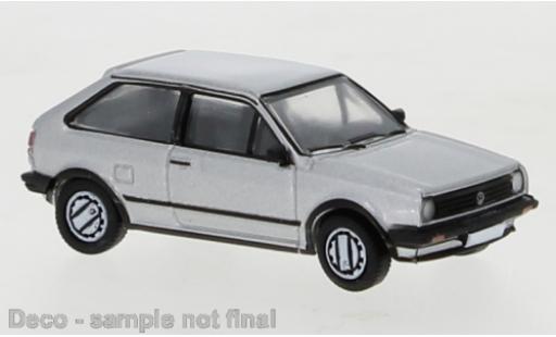 Volkswagen Polo 1/87 PCX87 II Coupe grigio 1985 modellino in miniatura