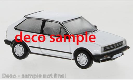 Volkswagen Polo 1/87 PCX87 II Coupe bianco 1985 Fox modellino in miniatura