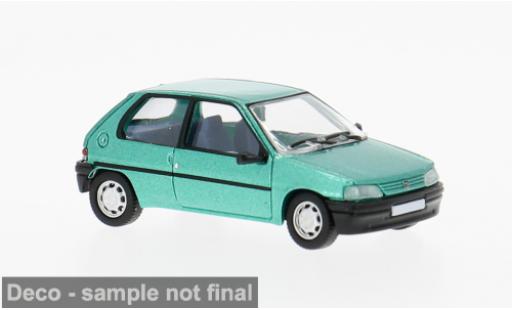 Peugeot 106 1/87 PCX87 gr&uuml;n 1991 1:87 modellino in miniatura