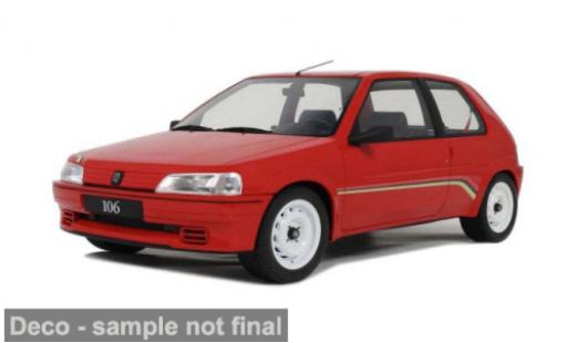 Peugeot 106 1/12 Ottomobile PH.1 Rallye rot 1993 1:12 modellino in miniatura
