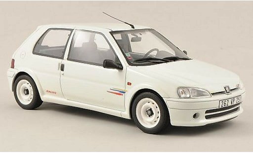 Peugeot 106 Rallye 1/18 Ottomobile Rally Phase 2 bianco modellini auto