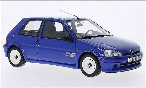 Peugeot 106 Rallye 1/18 Ottomobile Rally Phase 2 blu modellini auto