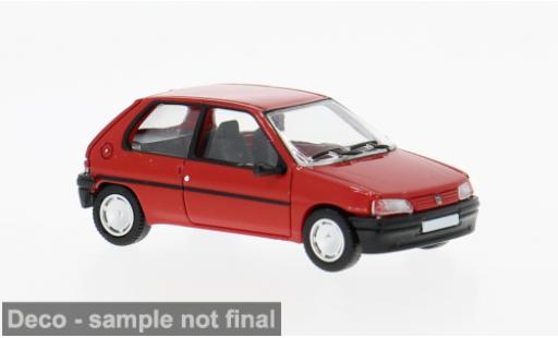 Peugeot 106 1/87 PCX87 rot 1991 1:87 modellino in miniatura