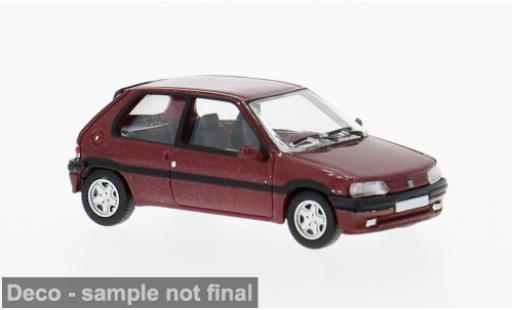 Peugeot 106 1/87 PCX87 XSI rot 1991 1:87 modellino in miniatura